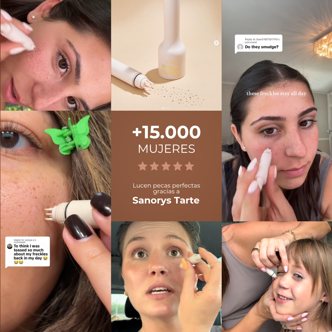 Sanorys Tarte - Presume de unas pecas con aspecto natural en 1 minuto.