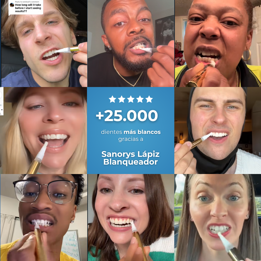 Sanorys™ - Lápiz con Suero blanqueador dental extrafuerte