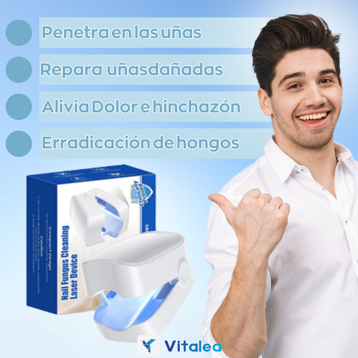 Vitalea NailPro Light™: Salud y belleza al instante para tus uñas
