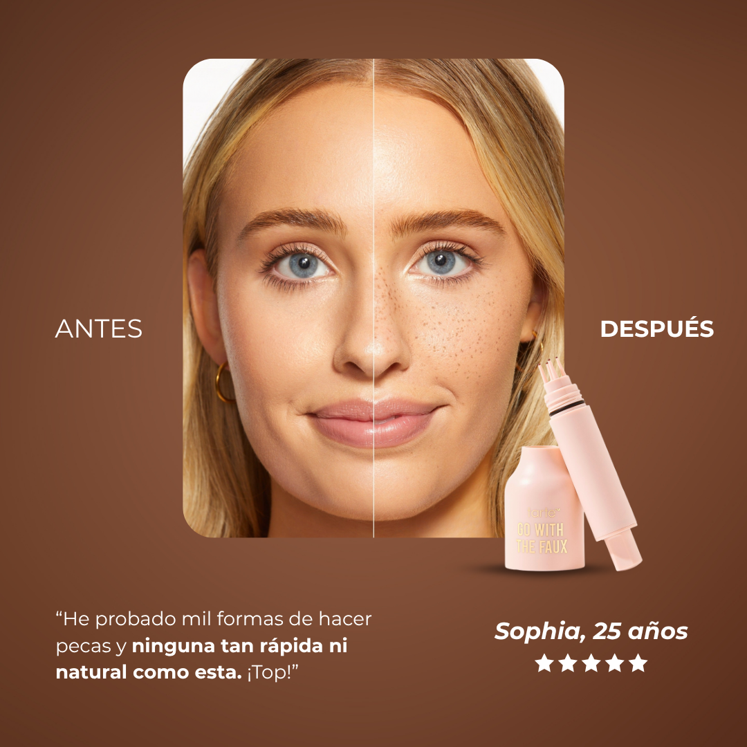 Sanorys Tarte - Presume de unas pecas con aspecto natural en 1 minuto.