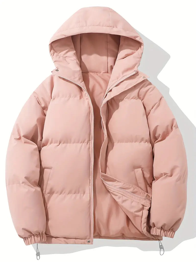 EVA - CHAQUETA DE INVIERNO FORRADA CON CAPUCHA
