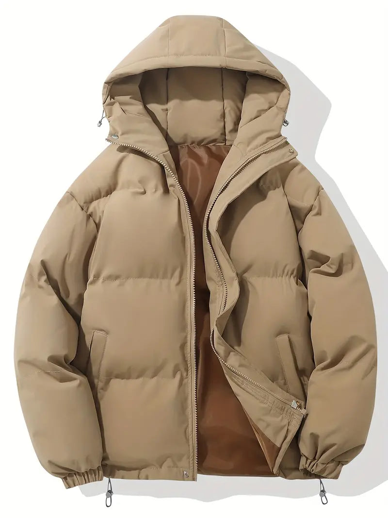 EVA - CHAQUETA DE INVIERNO FORRADA CON CAPUCHA