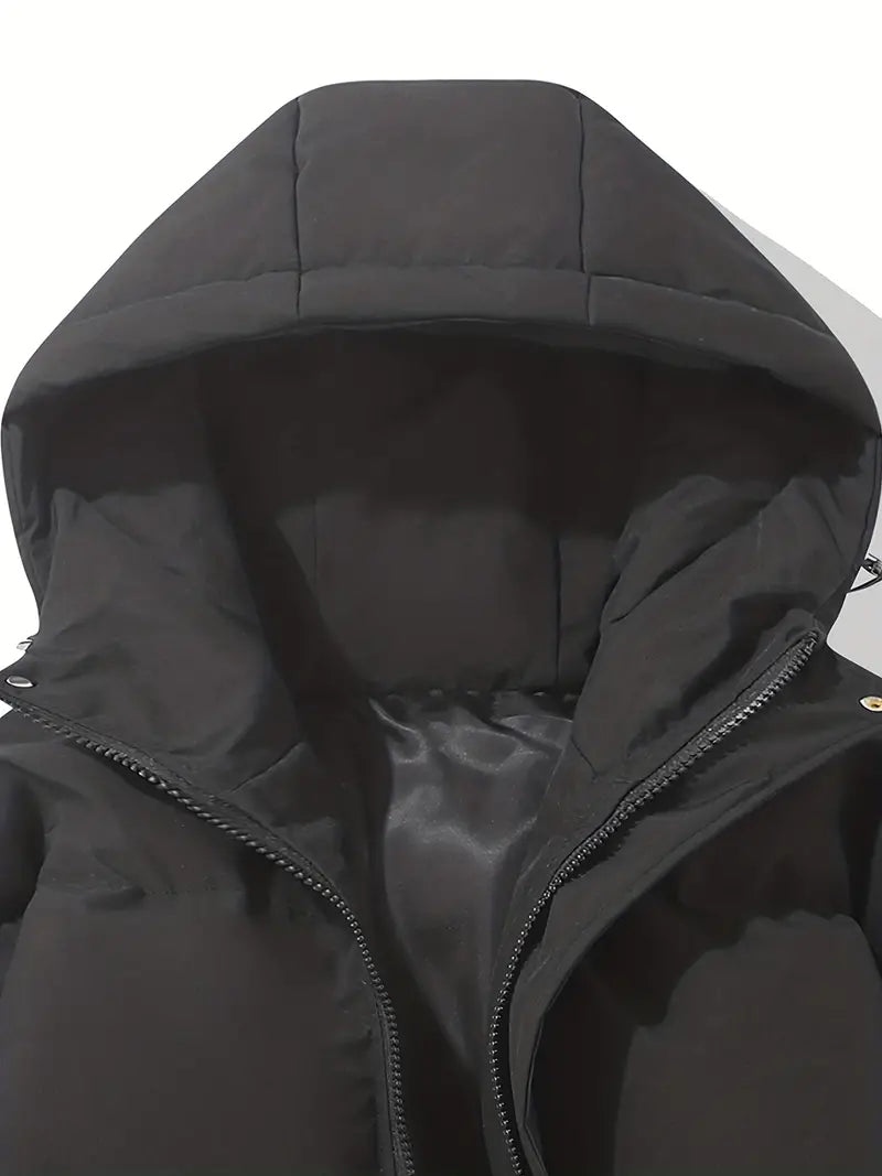 EVA - CHAQUETA DE INVIERNO FORRADA CON CAPUCHA