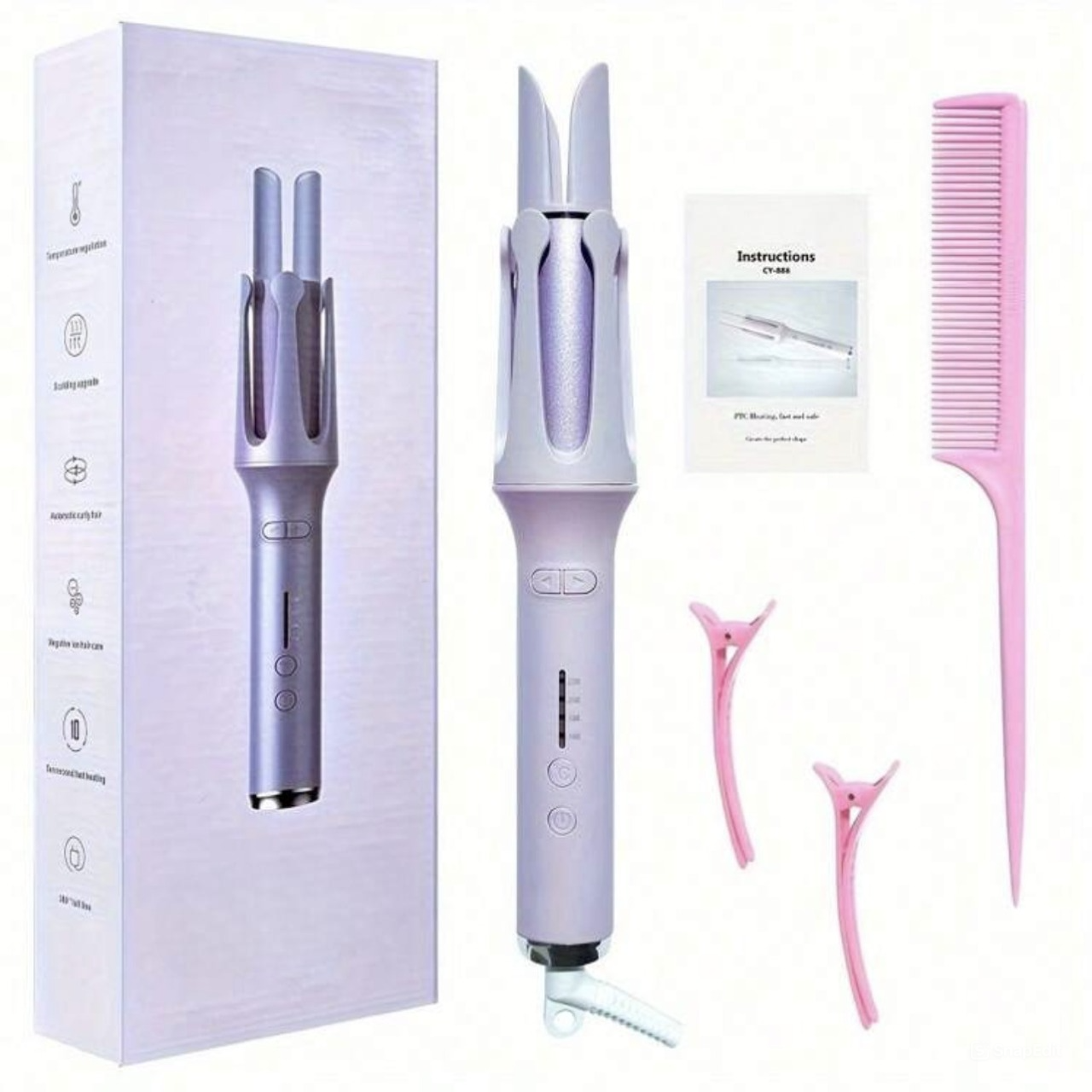 Expert GlamCurl - Rizador de Pelo 3 en 1