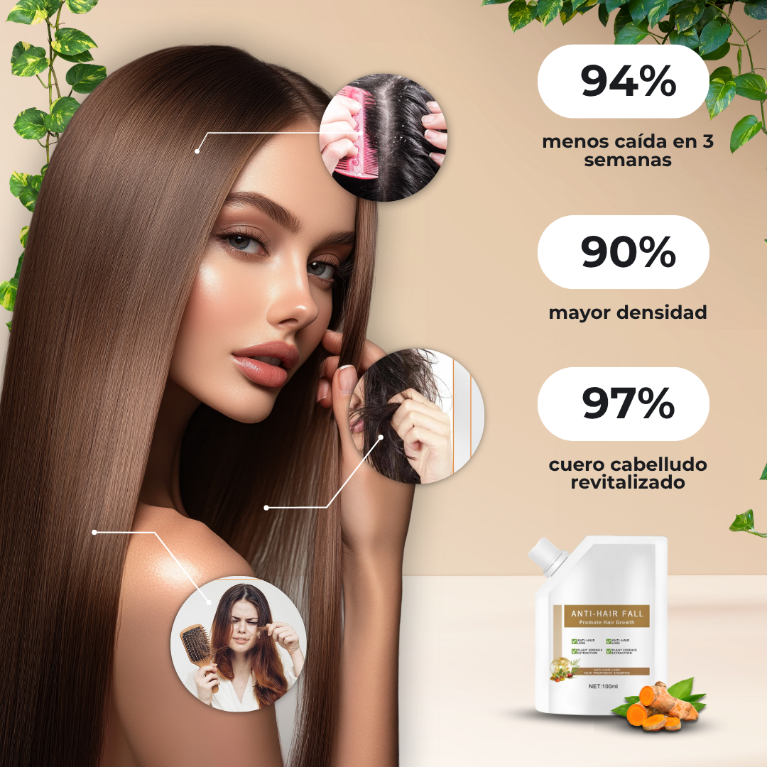 Champú Anti-Caida Sanorys -  Frena tu Pérdida de Cabello en 7 días