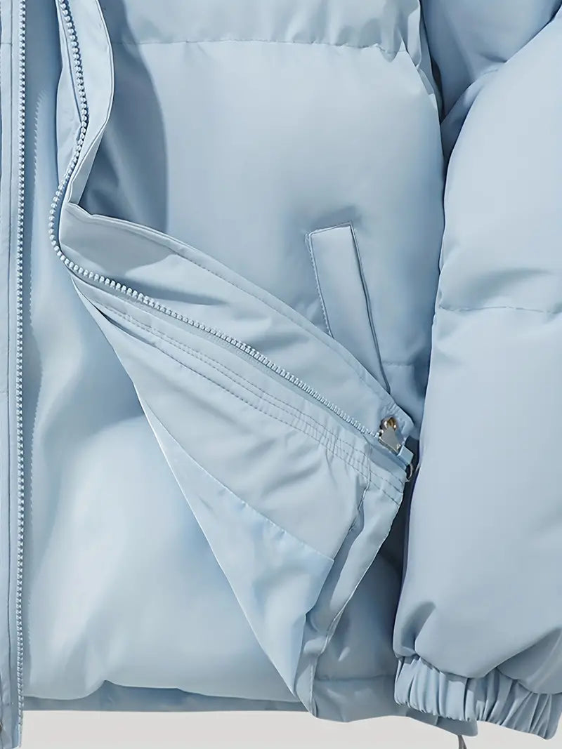EVA - CHAQUETA DE INVIERNO FORRADA CON CAPUCHA