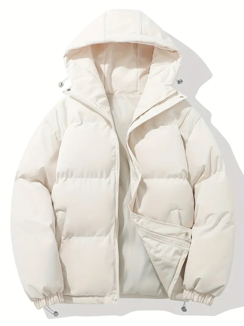 EVA - CHAQUETA DE INVIERNO FORRADA CON CAPUCHA