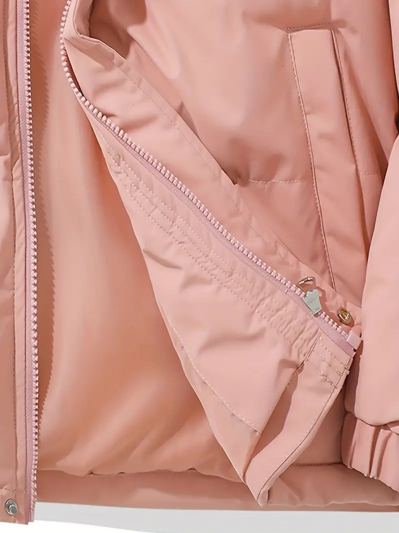 EVA - CHAQUETA DE INVIERNO FORRADA CON CAPUCHA